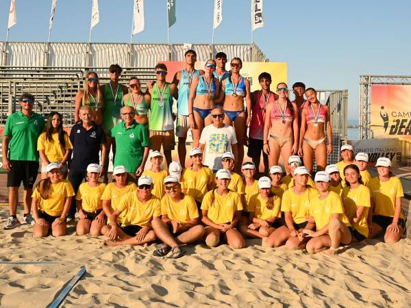 Cs Beach Volley: a Montesilvano conclusa la terza tappa nazionale U20 maschile e femminile