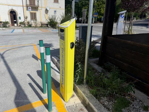 IL VIAGGIO IN ABRUZZO CON LA RETE DELLE COLONNINE PER LA RICARICA
DEI VEICOLI ELETTRICI DI POSTE ITALIANE