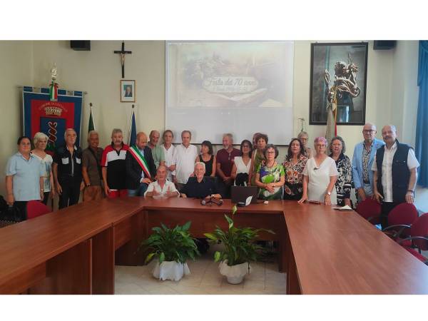 Incontri a Cocullo fra tre generazioni cocullesi