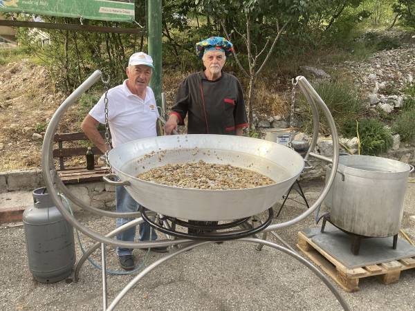 La Festa del battesimo del “Padellone” alla Locanda Lago Lucciola di Villalago