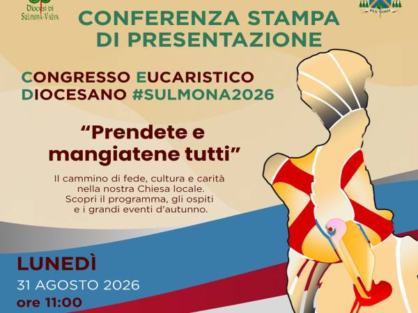 CONFERENZA STAMPA DI PRESENTAZIONE DEL CONGRESSO EUCARISTICO DIOCESANO 2026