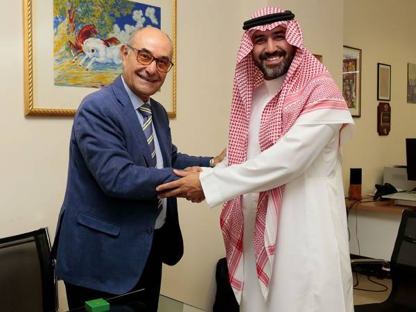 La “d’Annunzio” incontra i vertici della Saudi Swimming Federation 