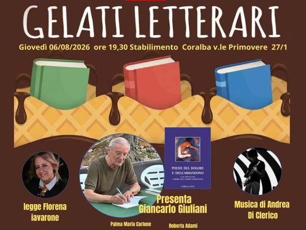 Gelati Letterari 2026, si chiude un’altra stagione di successo