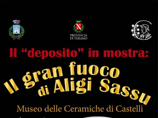 Il "Gran Fuoco di Aligi Sassu" in mostra a Castelli
