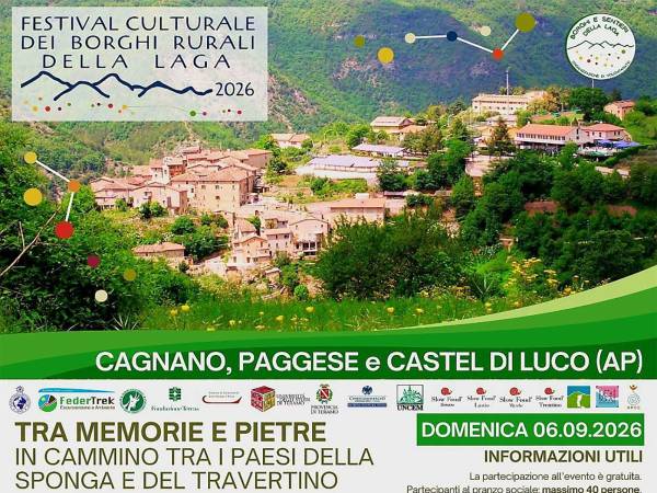 Tra memorie e pietre, un viaggio in cammino tra i borghi della sponga e del travertino