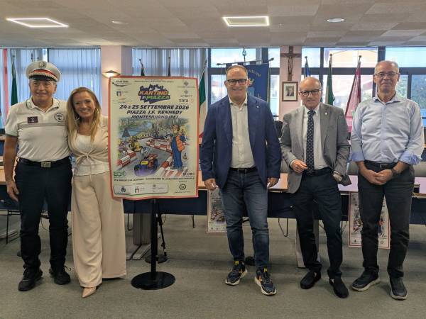 A MONTESILVANO ARRIVA KARTING IN PIAZZA 2026