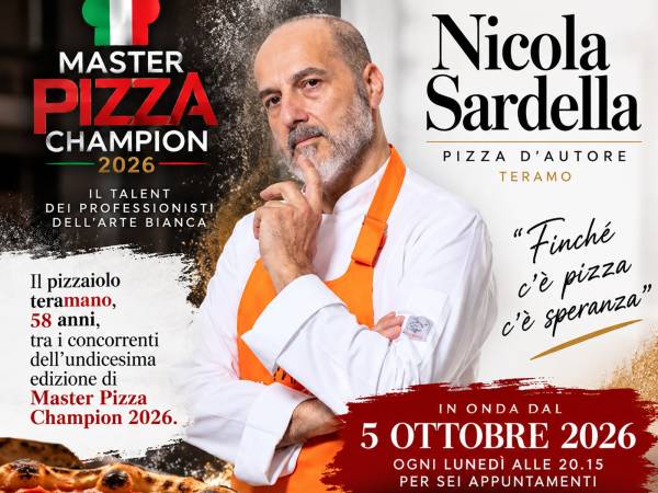 Nicola Sardella torna a Master Pizza 