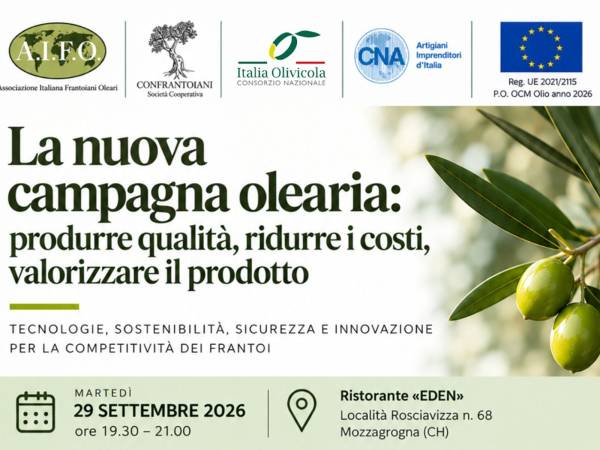 Chieti: oggi frantoiani a confronto sulla nuova campagna olearia
