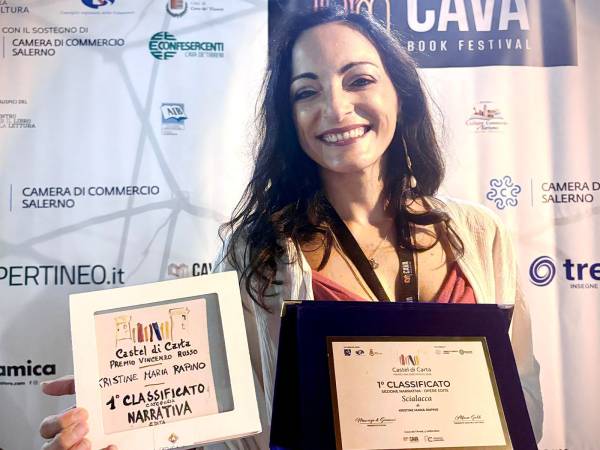 Kristine Maria Rapino vince il concorso letterario nazionale con il romanzo "Scialacca"